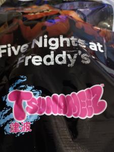4x FNAF Five Nights At Freddy's Tsunameez Keychain Blind Bag Mystery HANGER Lot