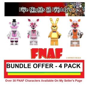 Five Nights At Freddy's 4 Pack Bundle FNAF  - BEST DEAL - READ DESCRIPTION