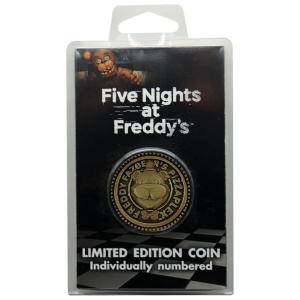 Five Nights At Freddy's Freddy Fazbear Coin Official Collectible Metal Token