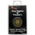Five Nights At Freddy's Freddy Fazbear Coin Official Collectible Metal Token