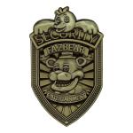 Five Nights at Freddy's Security Limited Edition Metal Replica Badge NUMBERED