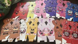 Five nights at freddy's party favors/ popcorn candy box/ goodie bag  SET OF 24