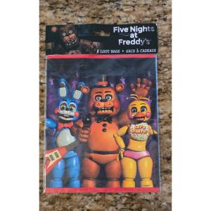 FNAF Five Nights at Freddy's Loot Bags - 8 Pcs Birthday Party