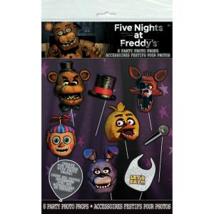 FIVE NIGHTS AT FREDDY'S FNAF Plates Napkins Balloons Pencils Tattoos Banner READ