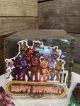 Five Nights At Freddy’s 43 Pcs Birthday Party Supply Kit Backdrop Cake Topper &&