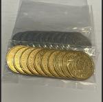 10 FIVE NIGHTS AT FREDDY'S FNAF TOKEN COINS Party Favor BRASS