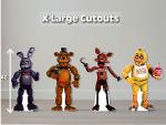 Five Nights at Freddy’s Cutouts | FNAF Birthday Party Decorations | Freddy
