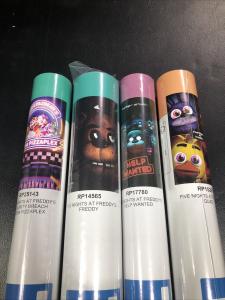 Five Nights at Freddys Poster Lot Of 4 Different Poster’s