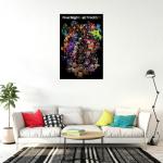 Five Nights At Freddy's - Gaming Poster (All Characters Collage) (Size 24 x 36")