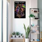 Five Nights At Freddy's - Gaming Poster (All Characters Collage) (Size 24 x 36")