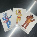 Popeyes Stickers Five Nights At Freddy’s x Collectibles 