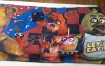 Five Nights at Freddy's FNAF Body Pillow Foxy Chica 2018 Scott Cawthon 4 Ft RARE