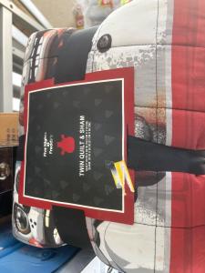 Five Nights At Freddys Twin Quilt Blanket & Sham 2017 News Flash Franco Retired