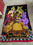Five Nights at Freddy's Fun Pizza Microraschel Blanket 2016