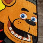 Rare Hard To Find Five Nights At Freddy’s Plush Throw Blanket 2016 FNAF
