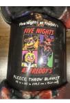 FNAF Five Nights At Freddy's Fleece Throw 45 X 60” Blanket Horror Movie NEW Gift