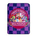 Five Nights At Freddy's Mega Pizzaplex Fleece Throw Blanket | 50 x 60 Inches