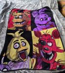 Five Nights at Freddy's Throw Blanket Soft Colorful Collectible FNAF