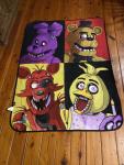 Five Nights at Freddy's Throw Blanket Soft Colorful Collectible