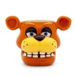 Five Nights At Freddy's Freddy Face Sculpted Ceramic Mini Mug | Holds 2 Ounces