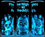 Glow in the Dark FNAF Five Nights At Freddys Gaming Cup Mug Tumbler 20oz