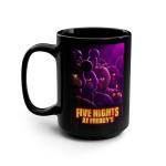 Five Nights at Freddy's (2023) - Movie Poster Art - Black Mug, 15oz