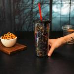 Five Nights At Freddy's Collage 20-Ounce Carnival Cup With Lid and Straw