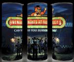 Glow in the Dark Five Nights at Freddys  FNAF Fazbear Gamer Cup Mug Tumbler 20oz