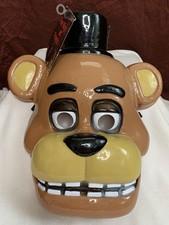 Five Nights At Freddy's: Freddy Fazbear Half Mask for Adults by Rubies, Men's No