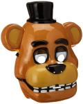 Five Nights At Freddy's: Freddy Fazbear Half Mask for Adults by Rubies, Men's No