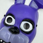 2016 Rubie's Five Nights at Freddy's Bonnie Half Mask Scott Cawthon Halloween