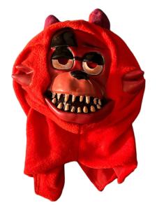 Five Nights At Freddys FNAF Foxy Halloween Rubber And Cloth Face Mask