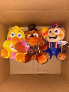 Five Nights at Freddy's GITD Plush Set of 3