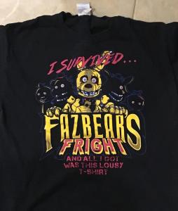 Fazbear Retro Style T-Shirt – Five Nights at Freddy's