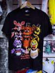 Five Nights at Freddy's Unisex Black T-Shirt