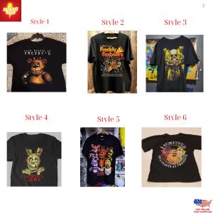 Five Nights at Freddy's Halloween 2025 T-Shirt