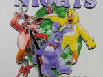 Five Nights at Freddy's Characters White T-Shirt L