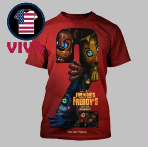 Five Nights at Freddy's 2 3D All Over Print Tee