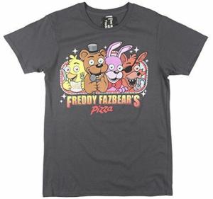 Freddy Fazbear's Pizza Charcoal T-Shirt - FNAF