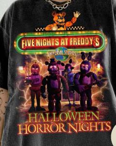 Five Nights at Freddy's Halloween Short Sleeve Shirt