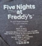 Molten Freddy Men's Black Graphic T-Shirt - XS