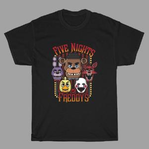 Five Nights at Freddy's Men's Black T-Shirt