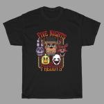 Five Nights at Freddy's Men's Black T-Shirt