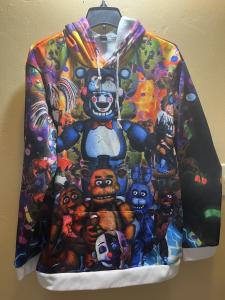 Five Nights At Freddy's 3D Hoodie - XL