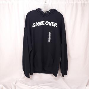 FNAF Game Over Hoodie - Black Relaxed Fit XL