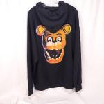 FNAF Game Over Hoodie - Black Relaxed Fit XL