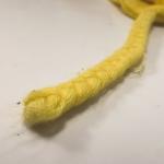 Chica Face FNAF Yellow Beanie Hat with Tassels