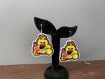 Chica Earrings from Five Nights at Freddy's