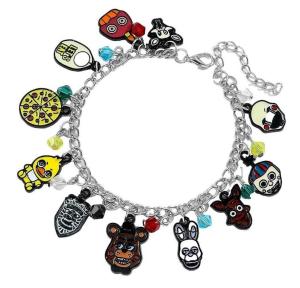 Five Nights at Freddy's Metal Charm Bracelet