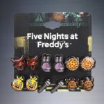 FNAF Pixelated 6pc Earrings Set by BIOWORLD